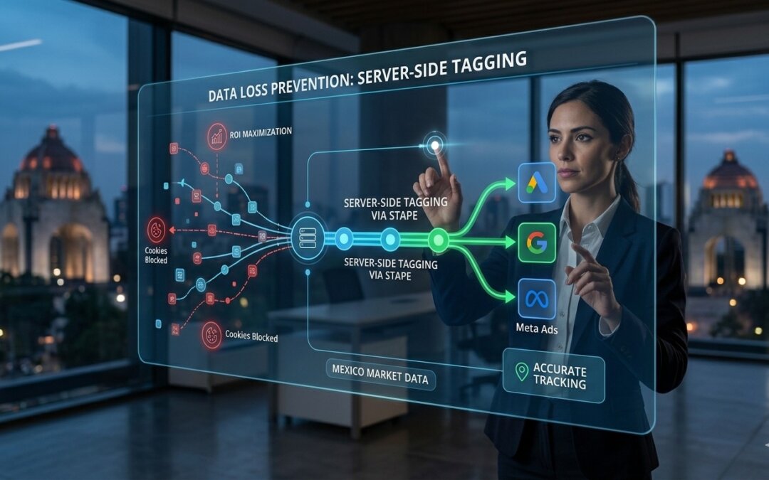 Un especialista interactúa con una interfaz holográfica que representa el flujo de datos